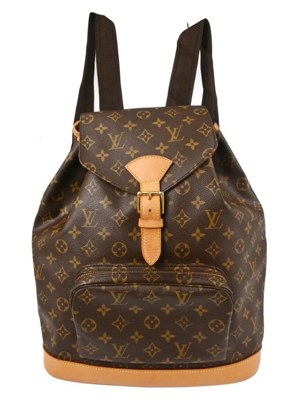 Best07 LOUIS VUITTON MONTSOURIS GM BACKPACK MONOGRAM M51135 MI0915 TQ00129